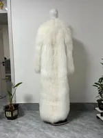 BEIZIRU – Manteau élégant et chaud en vraie fourrure de mouton de Mongolie pour femme, idéal pour le bureau, collection automne-hiver