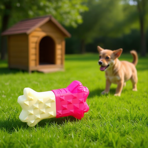 Jouet à mâcher pour animaux de compagnie Yommy en forme d'os 13,3 cm pour chiens, soins dentaires - Product Image 3