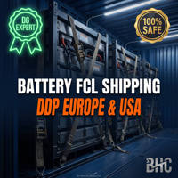 Tarif Compétitif FCL Fret Maritime Chine vers États-Unis Canada Brésil Batterie Lithium Maison Mobile OOG Fret Surdimensionné Transitaire