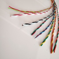 Câble d'alimentation souple torsadé à âme en cuivre, 2 conducteurs, isolation PVC, 100m, pour usage industriel et bâtiment, directement de l'usine
