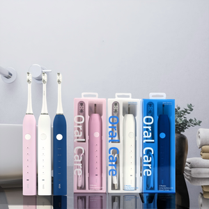 Mới đến tần số cao làm trắng răng thông minh Bàn chải đánh răng tính di động <span class=keywords><strong>180</strong></span> ngày kéo dài Pin bàn chải đánh răng điện - Product Image 1