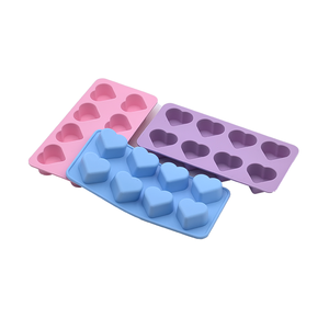 Moldes de Silicona para Cubitos de Hielo en Forma de Corazón, 8 Cavidades, Antiadherentes, Personalizables, para Helados y Chocolate - Product Image 6