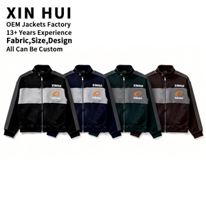 Servicio OEM de Fábrica, Chaqueta y Jeans con Logotipo Personalizado, Conjunto de Invierno para Hombre con Cuello Alto, Impermeable, Resistente al Viento y Ecológico - Product Image 4