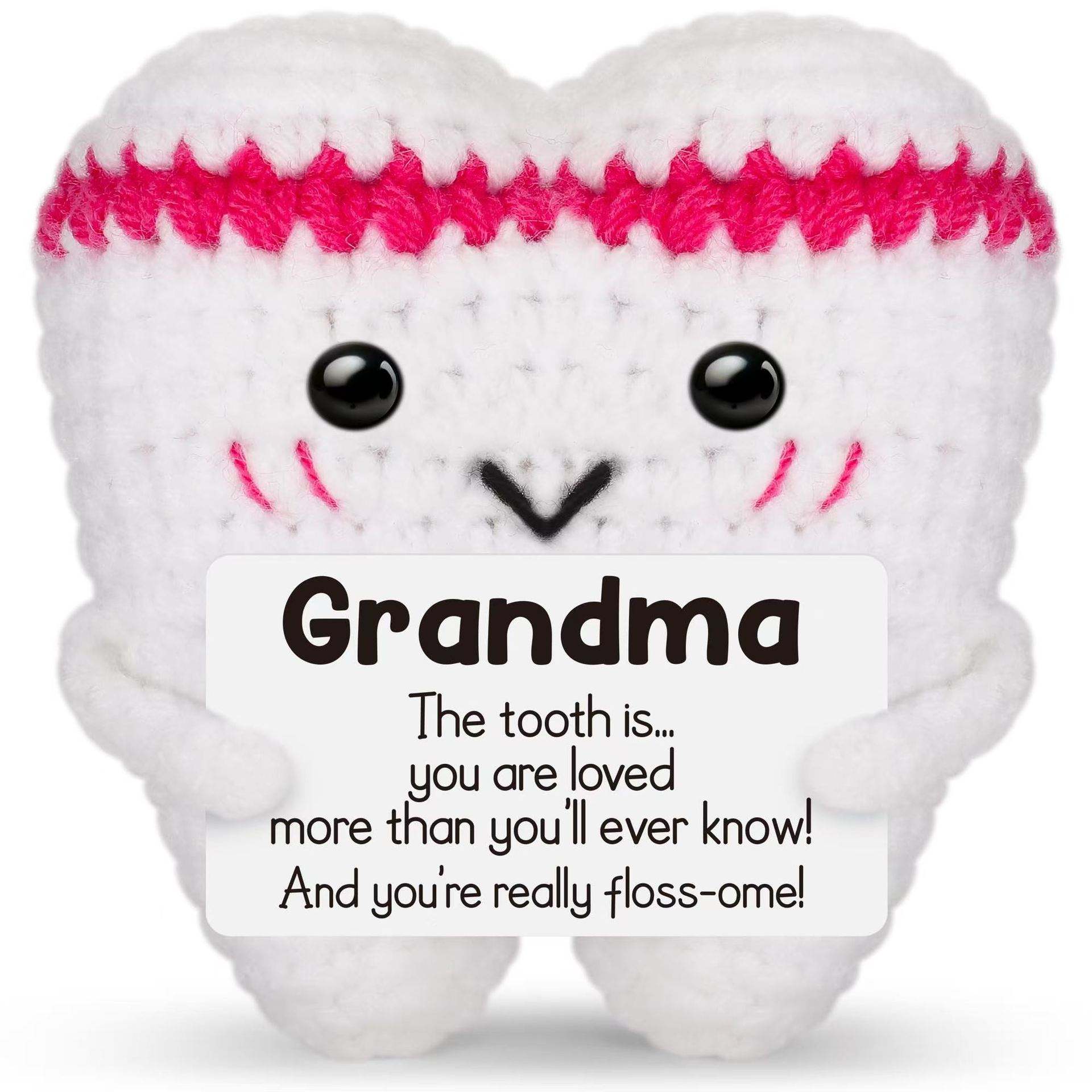 Pink tooth grandma