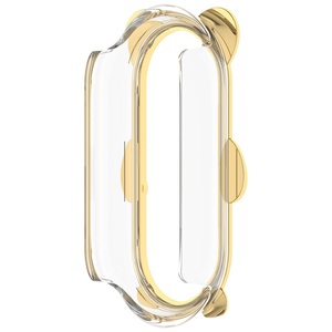 Accessoires pour montre connectée : Coque de protection rigide en PC ajouré avec motif petit ours et diamants pour <span class=keywords><strong>Xiaomi</strong></span> Mi Band 10 9 8 - Product Image 5
