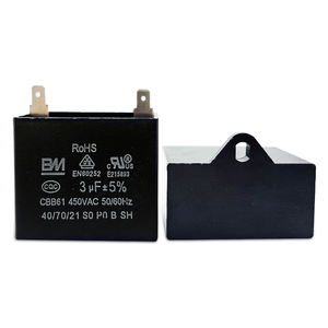 Hot New cbb61 450V <span class=keywords><strong>1</strong></span>.5-10uF bắt đầu tụ điện linh kiện điện tử cho điều hòa không khí tụ - Product Image 2