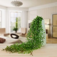 Guirlande de feuilles de saule artificielles, fausse verdure suspendue pour la décoration de mariage, de fête, de maison, de jardin ou de mur