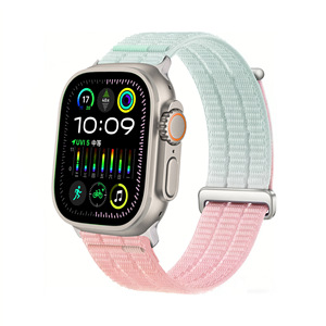 Correas de Reloj Inteligente Win-Win Personalizadas, Cómodas, Resistentes al Sudor, Ajustables, de Nailon, Compatibles con Apple Watch <span class=keywords><strong>Serie</strong></span> 8 de 41 mm - Product Image 1