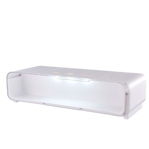 Soporte Elevador para Monitor de Computadora, Caja de Almacenamiento de Escritorio, Organizador de Oficina Desmontable, Rectangular, Material PP, Estilo Bonito - Product Image 3