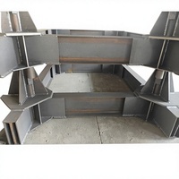 Base de grille structurelle en acier robuste sur mesure, matériau Q235B/Q345B (ASTM A36/A572), surface galvanisée à chaud, garantie 6 mois