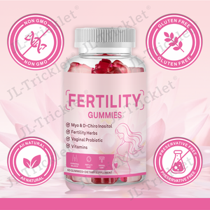 Julong OEM folati acido Gummies di fertilità ridurre la fatica gommoso donne naturali multivitaminici fertilità prenatale gummie vitaminiche - Product Image 4