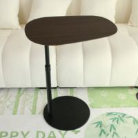 Table console moderne minimaliste ADA Furniture en MDF avec réglage pneumatique de la hauteur, durable et stable, idéale pour les appartements.