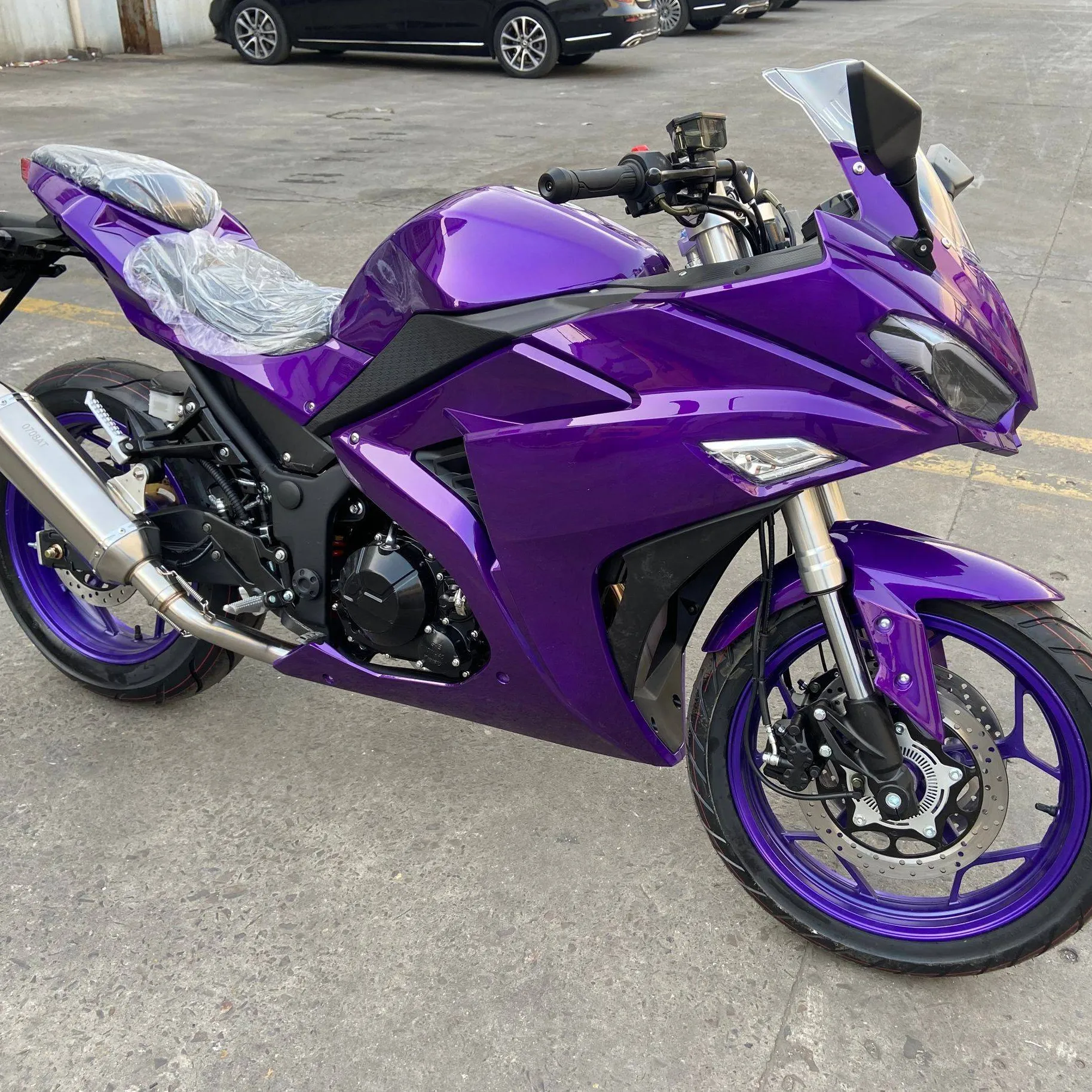 Kawasaki ninja motos gasolina, 250 400 cc esportes corrida motocicleta à venda de motor de gasolina streebike mini adulto bicicleta esporte