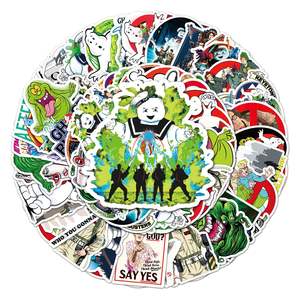 50 Uds <span class=keywords><strong>cazafantasmas</strong></span> álbum <span class=keywords><strong>de</strong></span> recortes Graffiti DIY <span class=keywords><strong>pegatinas</strong></span> decorativas taza guitarra portátil equipaje vinilo <span class=keywords><strong>pegatinas</strong></span> impermeables - Product Image 5