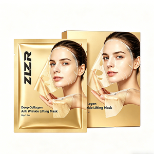 Masque facial en hydrogel à marque privée, vitamine C, or 24 carats, pour la réduction des rides, le blanchiment, le nettoyage en profondeur, pour tous types de peau - Product Image 4