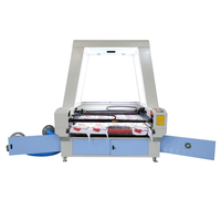 Grande Vision CCD Laser Cutter CO2 CNC Machine pour Bois pour AI Graphique pour Textile Tissu Vêtement Convoyeur Sublimation Rouleau Tissu