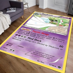 Alfombra con Estampado <span class=keywords><strong>de</strong></span> Anime para Sala <span class=keywords><strong>de</strong></span> Estar, Dormitorio, Puerta, Alfombra <span class=keywords><strong>de</strong></span> Juego, Regalos, Derivados <span class=keywords><strong>de</strong></span> Anime - Product Image 3