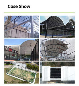 โรงงานผลิตหลังคาสนามแพเดิลแบบกำหนดเอง ปี 2026 ผู้ผลิตและจำหน่ายหลังคาสนามแพเดิลเทนนิสกลางแจ้งพร้อมหญ้าเทียม - Product Image 3