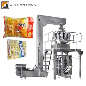 Automatische Kekse/Käse/Cornflakes/Eiswürfel waage Verpackung Multifunktions-Granulat verpackungs maschine