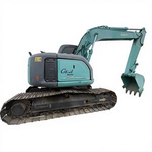 Excavadora Hidráulica Kobelco SK135SR/SK130 de Segunda Mano, 13.5 Toneladas, en Excelentes Condiciones, Componentes Originales, Diseño de Cola Corta, Mitsubishi - Product Image 1