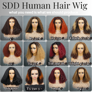 Perruques sans colle en <span class=keywords><strong>cheveux</strong></span> humains, couleur brun roux bouclé, densité 250 %, avec closure en dentelle pré-découpée 5x5 – Fournisseur de choix - Product Image 6