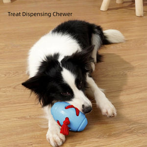 Juguete para perros con cuerda de tira y afloja-Dispensador interactivo de golosinas de goma natural para perros medianos Juego de escondite - Product Image 4