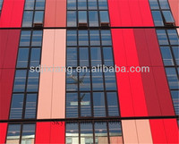 Feuille ACP à noyau cassé de 3mm 4mm et plaque architecturale ACM à noyau ininterrompu Revêtement PE Matériau de construction Panneau composite en aluminium