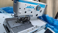 JACK T-9820G Machine à coudre à boutonnière informatisée Machine à oeillets Machine à coudre industrielle pour jeans