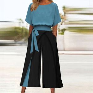 Costumes d'été pour femmes avec col rond, style doux et tendance - Product Image 2