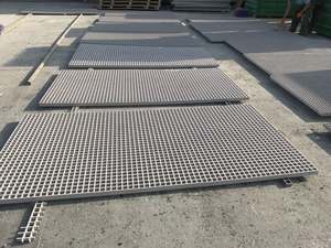 Grilles en fibre de verre durables, grilles en FRP, revêtements de sol, grilles en GRP, plateformes moulées, passerelles, <span class=keywords><strong>plastique</strong></span> en fibre de verre, service de découpe sur mesure - Product Image 3