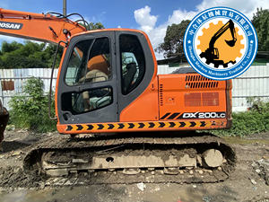 Excavadora usada en buen estado Doosan DX200 DX225 Máquina de construcción de segunda mano Excavadoras a la venta - Product Image 4