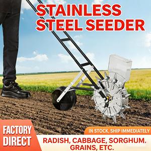 Semoir manuel réglable à pousser pour la plantation de radis, chou, sorgho, petits grains – Espacement des semis : 20, 10, <span class=keywords><strong>30</strong></span> <span class=keywords><strong>cm</strong></span> - Product Image 4