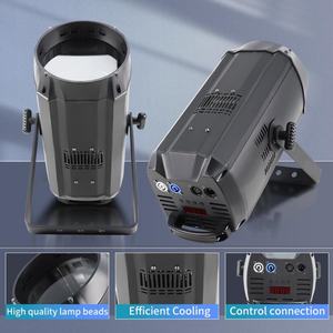 AICPOSE - Foco LED COB de 300 W con Zoom, Luz Blanca Fría y Cálida, para Escenarios, Bodas e Iglesias - Product Image 5