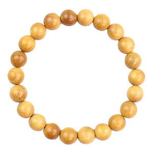 Bracelet en bois de santal 8 mm, perles en bois à brin unique, unisexe, à porter au quotidien, bijoux culturels - Product Image 5