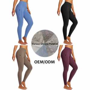 Leggings da <span class=keywords><strong>Equitazione</strong></span> a Vita Alta da Donna con Tasca <span class=keywords><strong>Pantaloni</strong></span> da <span class=keywords><strong>Equitazione</strong></span> Jodhpur e Breeches con Stampa in Silicone - Product Image 6