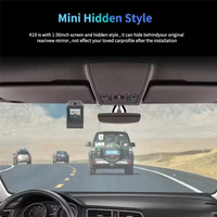 Mini caméra de tableau de bord 4G dissimulée avec point d'accès Wi-Fi, suivi GPS, vidéo en direct sur téléphone, double caméra HD1080P, enregistreur de conduite pour voiture