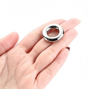 Anneau de nez fermé en acier titane, grande taille, bijoux de piercing corporel, anneau universel rond simple et basique, cadeau - Product Image 4