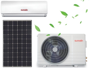 Sunrain 2025 xu hướng phổ biến năng lượng mặt trời điều hòa không khí PV hộ gia đình trực tiếp điều hòa không khí AC DC lai 12000BTU ~ 24000BTU tấm pin mặt trời - Product Image 3
