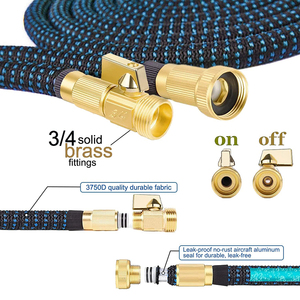 Flexible Rubber Hose with Triple Core Latex and Collapsible Lightweight Retractable Long Pipe - Product Image 4