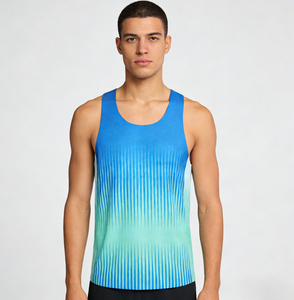 เสื้อกล้ามวิ่ง ZEDE ระบายอากาศได้ดี ซับเหงื่อ แห้งเร็ว ทนทาน สำหรับมืออาชีพ ชุดทีมกีฬา เสื้อกล้ามพร้อมสกรีนโลโก้ตามสั่ง - Product Image 1