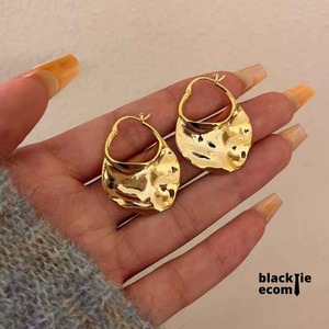 Pendientes de Acero Inoxidable de Moda para Mujer, Hipoalergénicos, para Uso Diario, Disponibles para la Venta, de Proveedor Indio - Product Image 2