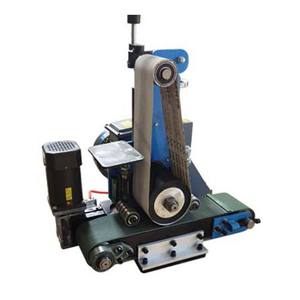 金属砂光机宽带砂光机电池供电的金属板抛光机 - Product Image 4