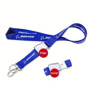 สายคล้องคอแบบถอดได้สำหรับนักบินสายการบินขนาดเล็ก ผลิตตามสั่งแบบ OEM และ ODM ขายส่ง - Product Image 2