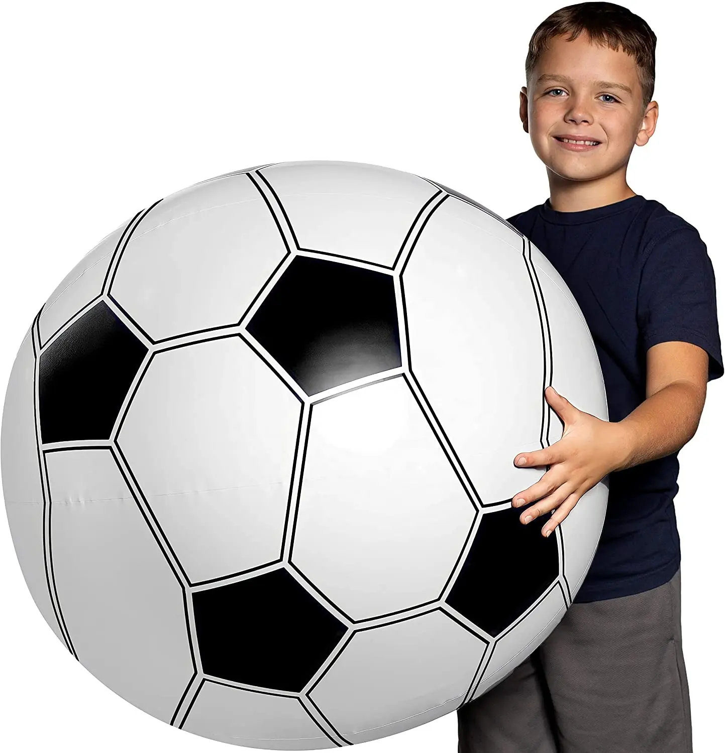 Large Beach Ball for Kids: Best Soccer Ball Giant Beach Balls for Pool.