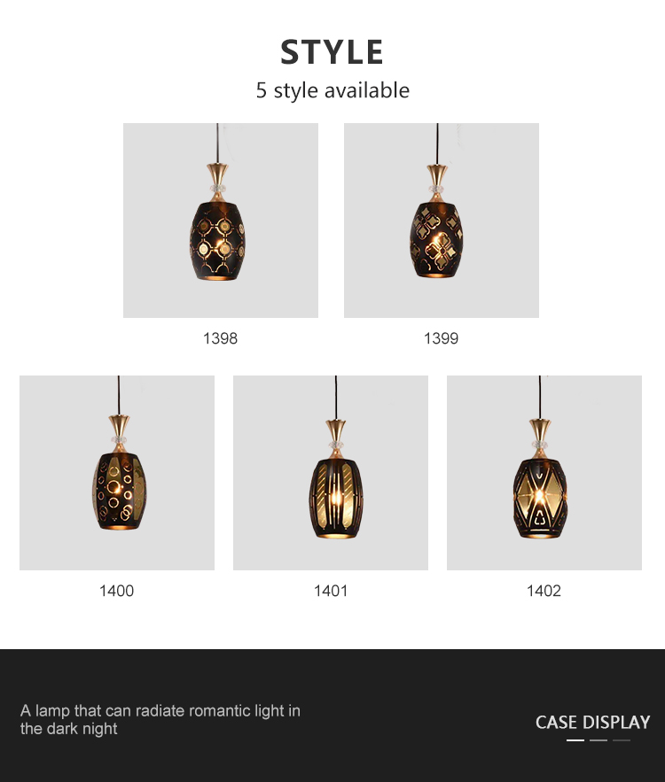 Middle East Style Living Room Dining Room Ceiling Hanging Lamp E27 Modern Chandelier Light
