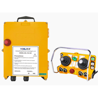 Télécommande radio sans fil de grue de manette industrielle de fabricant F24-60 pour la grue à tour