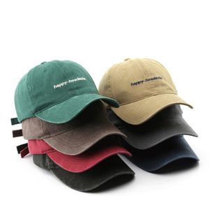 Vintage Cotton Washed Baseball Caps Unstructured Low Profile Adjustable Distressed Dad Hat For Men Women S M L Xxl - View #2