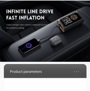 Pression précise affichage LCD gonfleur de pneu <span class=keywords><strong>compresseur</strong></span> d'air Portable 150PSI pompe à Air sans fil <span class=keywords><strong>pour</strong></span> voitures vélo moto pneus balle - Product Image 3