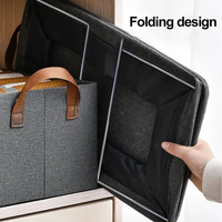 Boîtes de rangement pliables personnalisées avec logo 2025 pour vêtements, décoration intérieure, organiseurs de tiroirs pour vêtements et jouets, bacs de rangement pour enfants