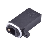 CHUANGQIN Conector de Teléfono de 3.5mm, Resistente al Agua y al Polvo IP68, con Rango de Temperatura Operativa de -40C~+85C